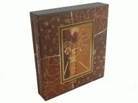 XC 210 Альбом с обл. в зол/сер. оттенках с цветами на 120 фото